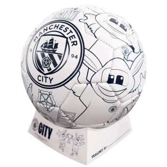Manchester City futball labda Colour - size 2