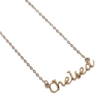 FC Chelsea nyakpánt Gold Plated Name Dropper Necklace
