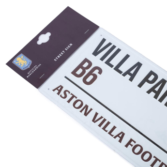 Aston Villa fali tábla White Street