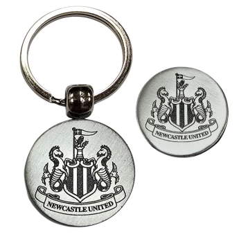 Newcastle United kulcstartó és kitűző Antique