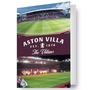 Aston Villa születésnapi köszöntő 3D Lenticular