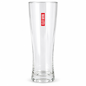 Manchester United poharak Mono Crest Tall Beer Glass