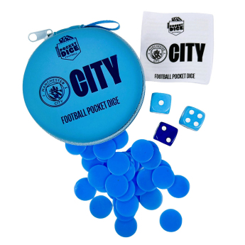 Manchester City asztali kocka játék Pocket Dice Game