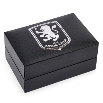 Aston Villa mandzsettagomb Silver Plated Formed Cufflinks