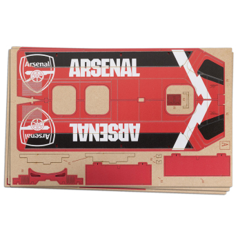 FC Arsenal építőkockák 3D Wooden Team Bus Puzzle