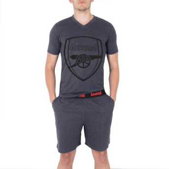 FC Arsenal férfi pizsama SLab grey