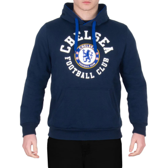 FC Chelsea férfi kapucnis pulóver SLab Graphic navy