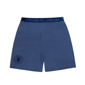 FC Chelsea férfi pizsama Short Blue Marl