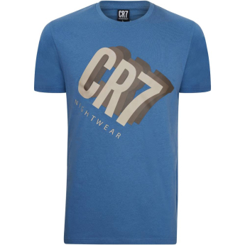 Cristiano Ronaldo férfi pizsama Short blue
