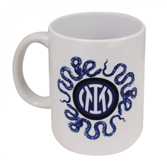 Inter Milan bögre Bianco Logo