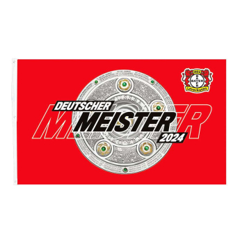 Bayer 04 Leverkusen zászló Meister