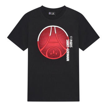 Paris Saint Germain férfi póló Gradient Logo black