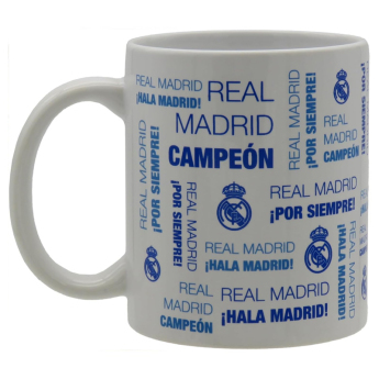 Real Madrid bögre Text