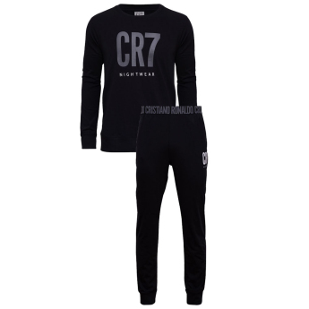Cristiano Ronaldo férfi pizsama Long fullblack