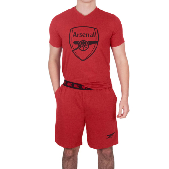 FC Arsenal férfi pizsama Red Marl