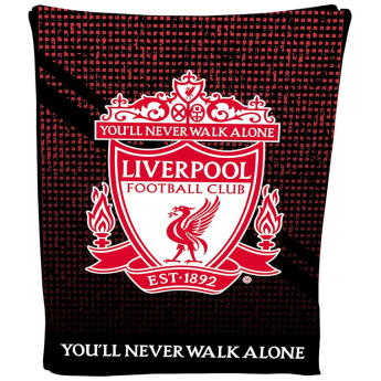 FC Liverpool gyapjú takaró Mesh