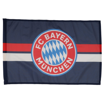 Bayern München zászló stripes navy