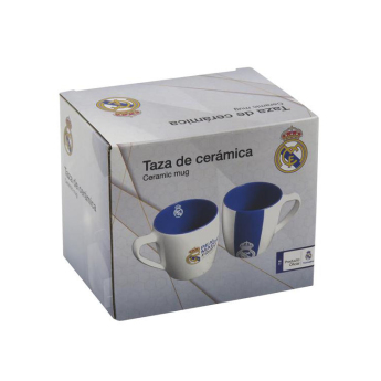 Real Madrid bögre Taza blanca