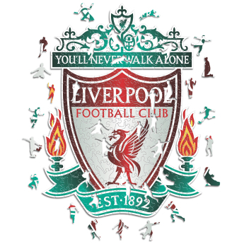 FC Liverpool fa puzzle Crest 150 ks