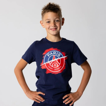 Paris Saint Germain gyerek póló Logo Half