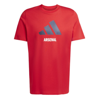 FC Arsenal férfi póló Seasonal Graphic red