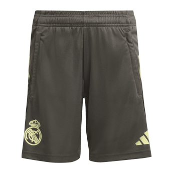 Real Madrid gyerek edző rövidnadrág grey