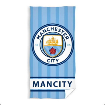 Manchester City fürdőlepedő Text