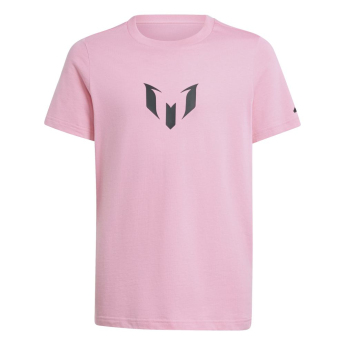 Lionel Messi gyerek póló MESSI 10 pink