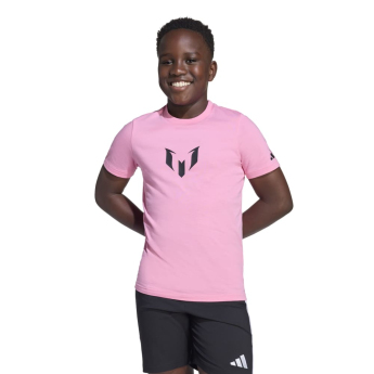 Lionel Messi gyerek póló MESSI 10 pink