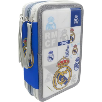 Real Madrid háromrészes tolltartó full Plumier