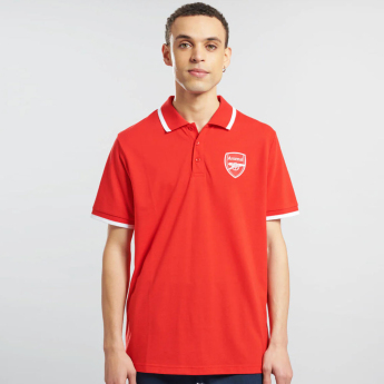 FC Arsenal pólóing Logo Tipped red