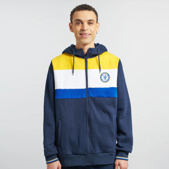 FC Chelsea férfi kapucnis pulóver Full Zip colour
