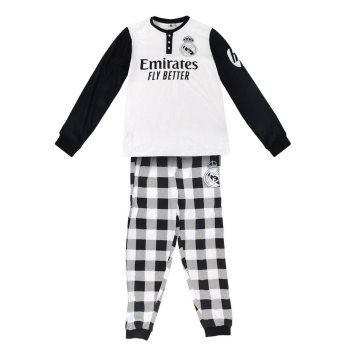 Real Madrid férfi pizsama Long white