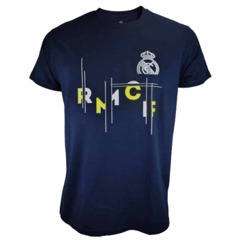 Real Madrid férfi póló No113 Cross navy
