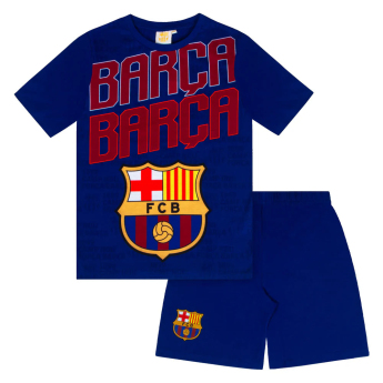 FC Barcelona gyerek pizsama Short reflex