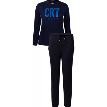 Cristiano Ronaldo gyerek pizsama CR7 Long navy