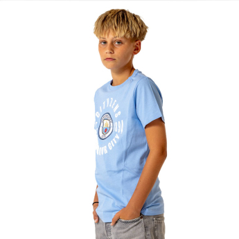 Manchester City gyerek póló Big Logo