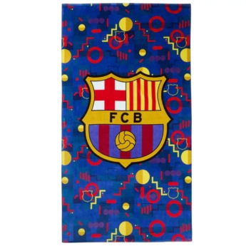 FC Barcelona fürdőlepedő big Shapes microfiber