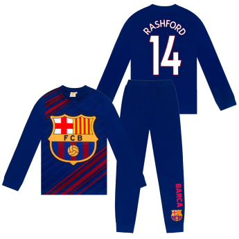FC Barcelona gyerek pizsama Long Rashford