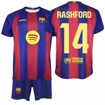 FC Barcelona gyerek szett replica 25/26 Home Rashford