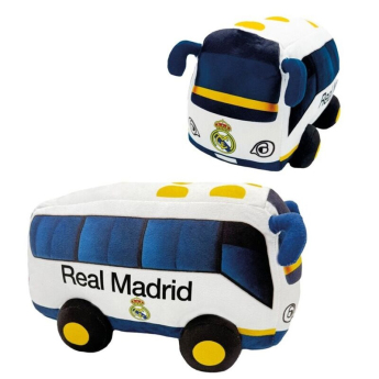 Real Madrid Plüss busz Toy 32 cm