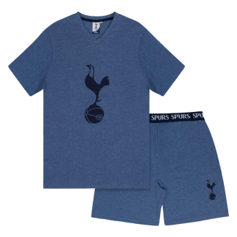 Tottenham férfi pizsama Navy Marl