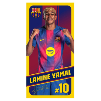 FC Barcelona fürdőlepedő Yamal Yellow