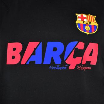 FC Barcelona férfi póló Sentiment black