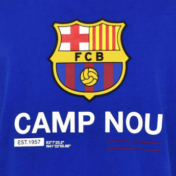 FC Barcelona férfi póló Escut blue