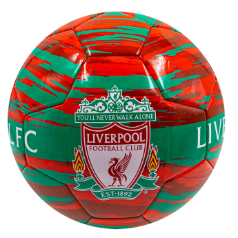 FC Liverpool futball labda Crest turquoise