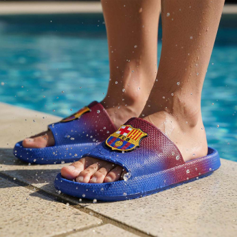 FC Barcelona papucs Pool blue
