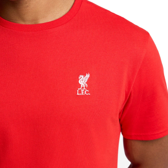 FC Liverpool férfi póló Embroidered red