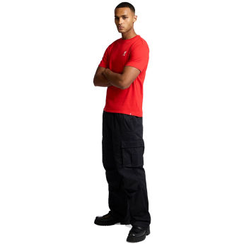 FC Liverpool férfi póló Embroidered red