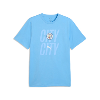 Manchester City férfi póló FtblCulture light